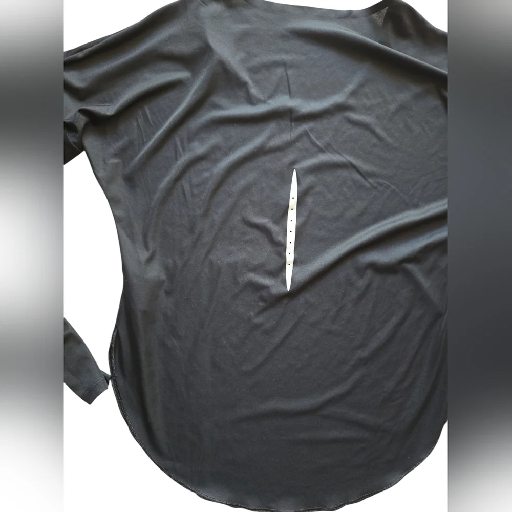 Nike Women's‎ Dri Fit Baselayer Black Long Sleeve Top ~ Small